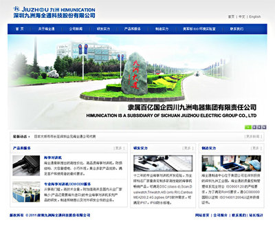 九洲海全通科技與靈瑞合作構建企業(yè)網站